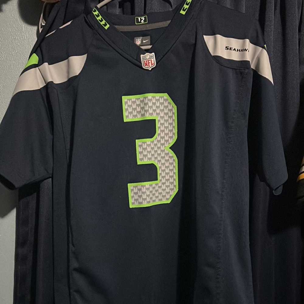 Boys Russell Wilson Seahawks Jersey